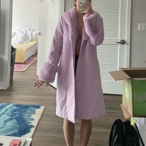 Target pink/purple coat